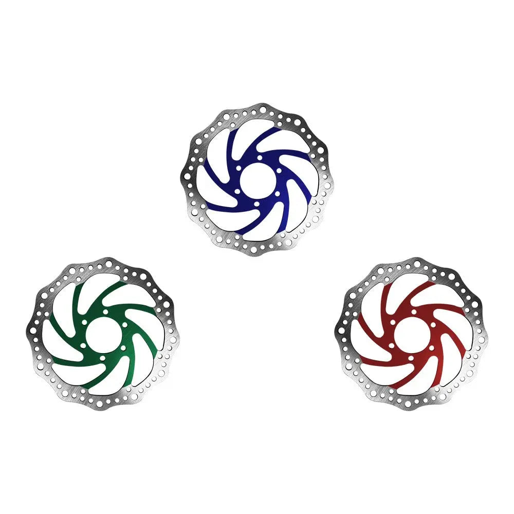 Disque de frein R6 160mm entraxe 48mm (3 couleurs) Over Watt