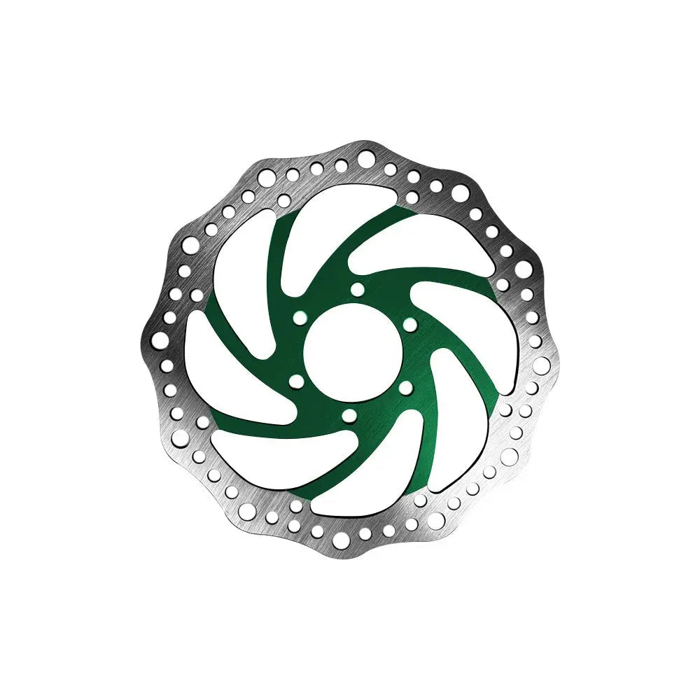 Disque de frein R6 160mm entraxe 48mm (3 couleurs) (Vert) Over Watt