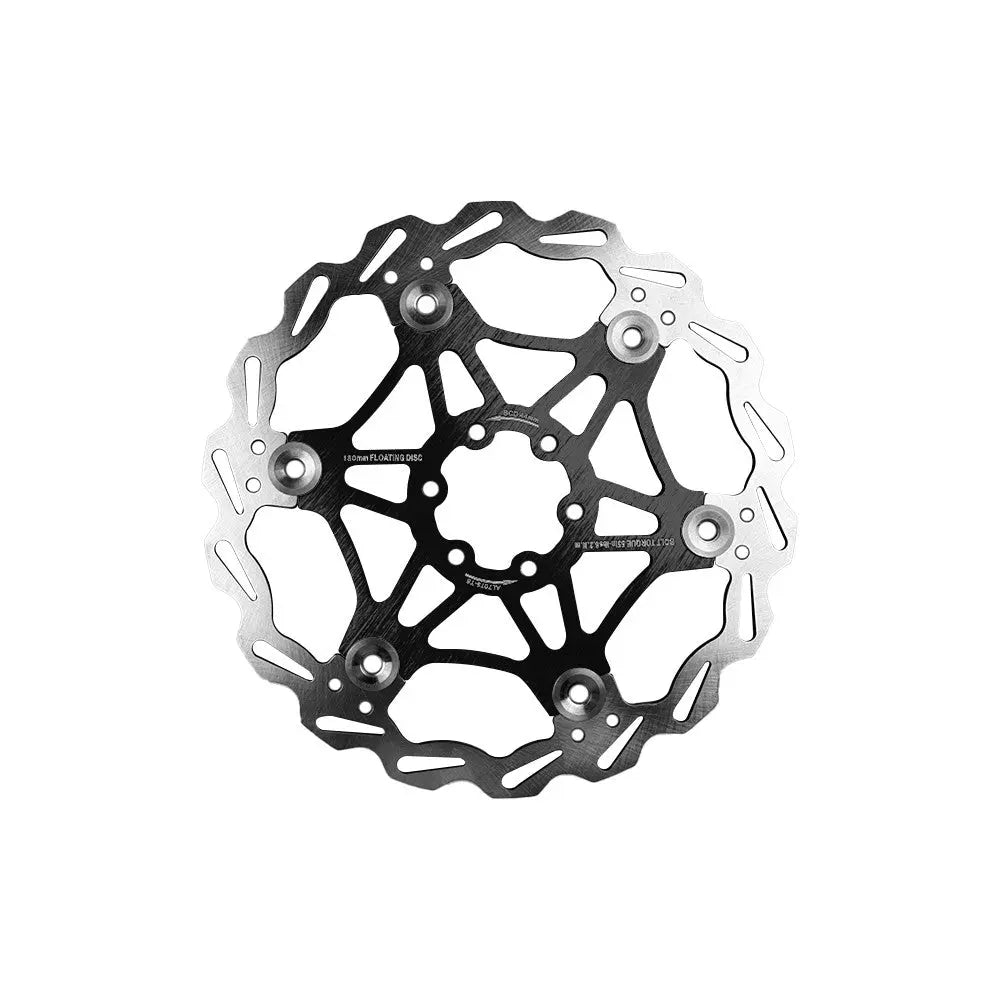 Disque de frein flottant 180mm entraxe 44mm (2 couleurs) (Noir) Over Watt