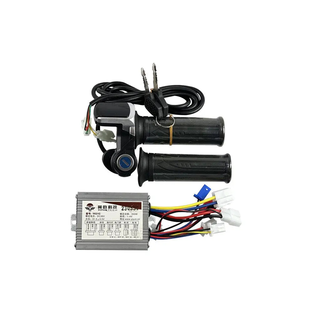 Kit Controleur et Accelerateur Display Quad 36V 350W Over Watt