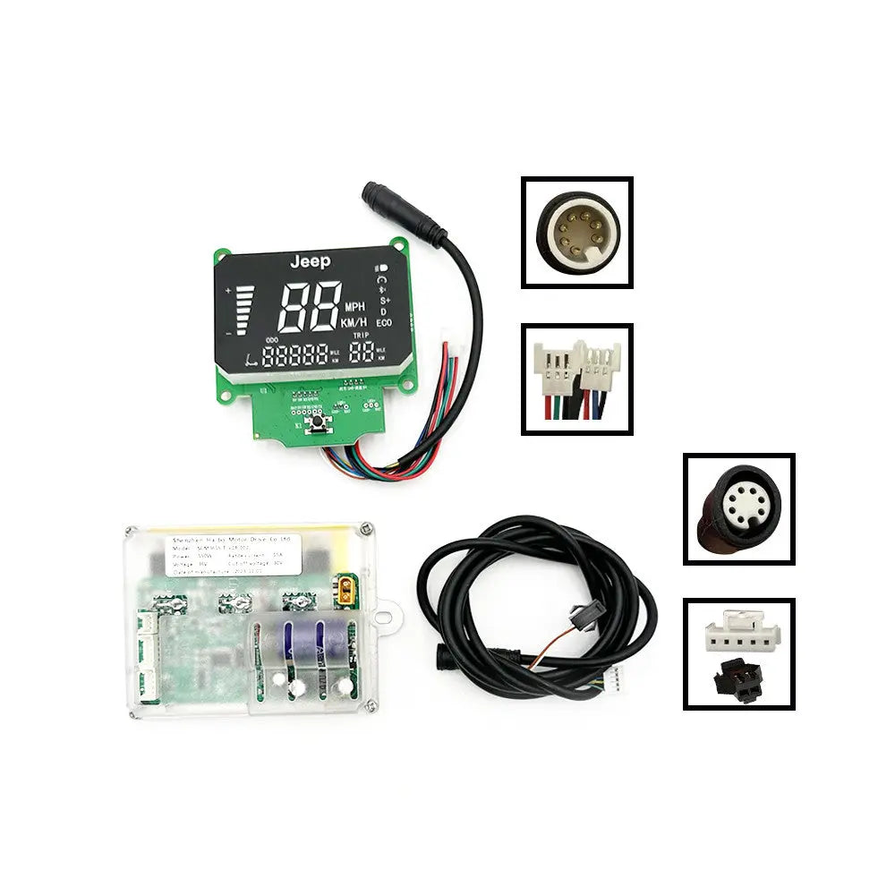 Kit display et controleur 36V Jeep Urban Camou Over Watt