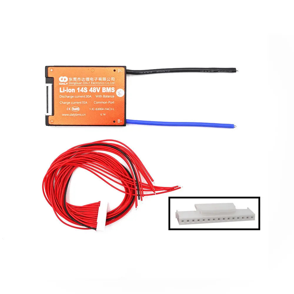 BMS Dali 52V 14S 30A Over Watt