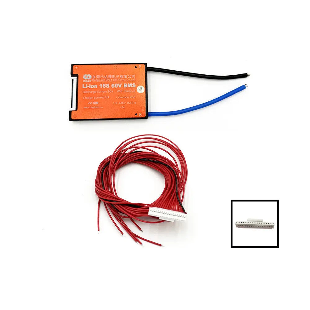 BMS Dali 60V 16S 30A Over Watt