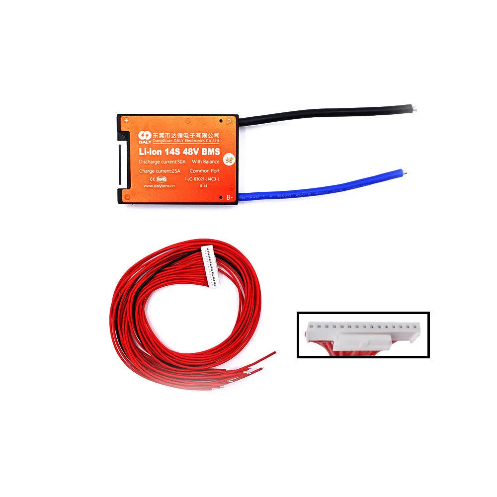 BMS Dali 52V 14S 50A Over Watt