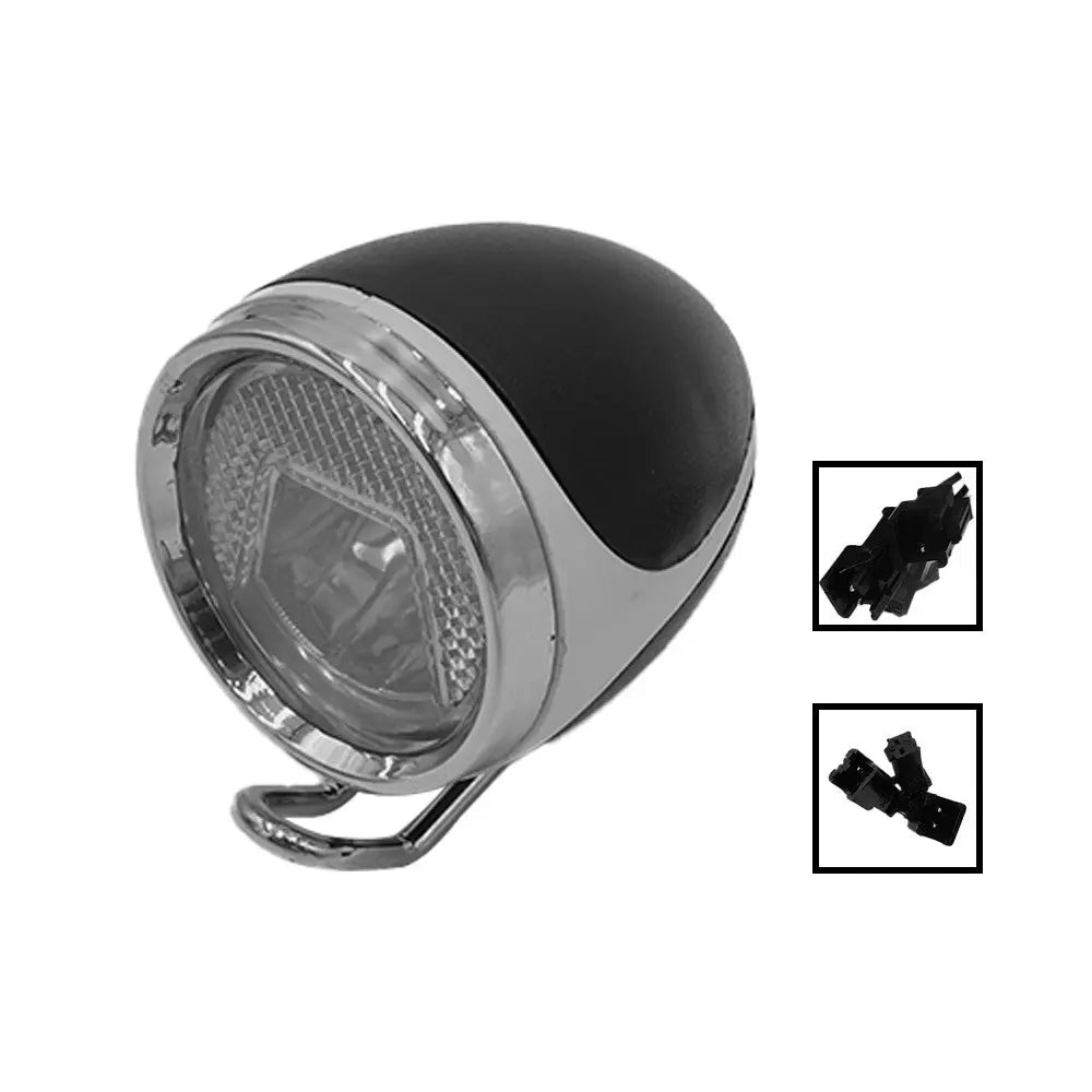 Lampe LED et klaxon chrome Over Watt