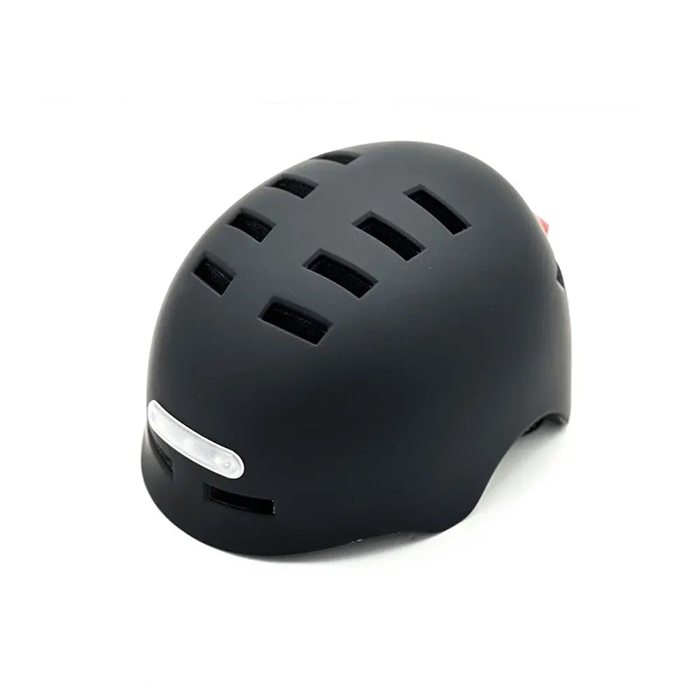 Casque trottinette noir avec LED Over Watt