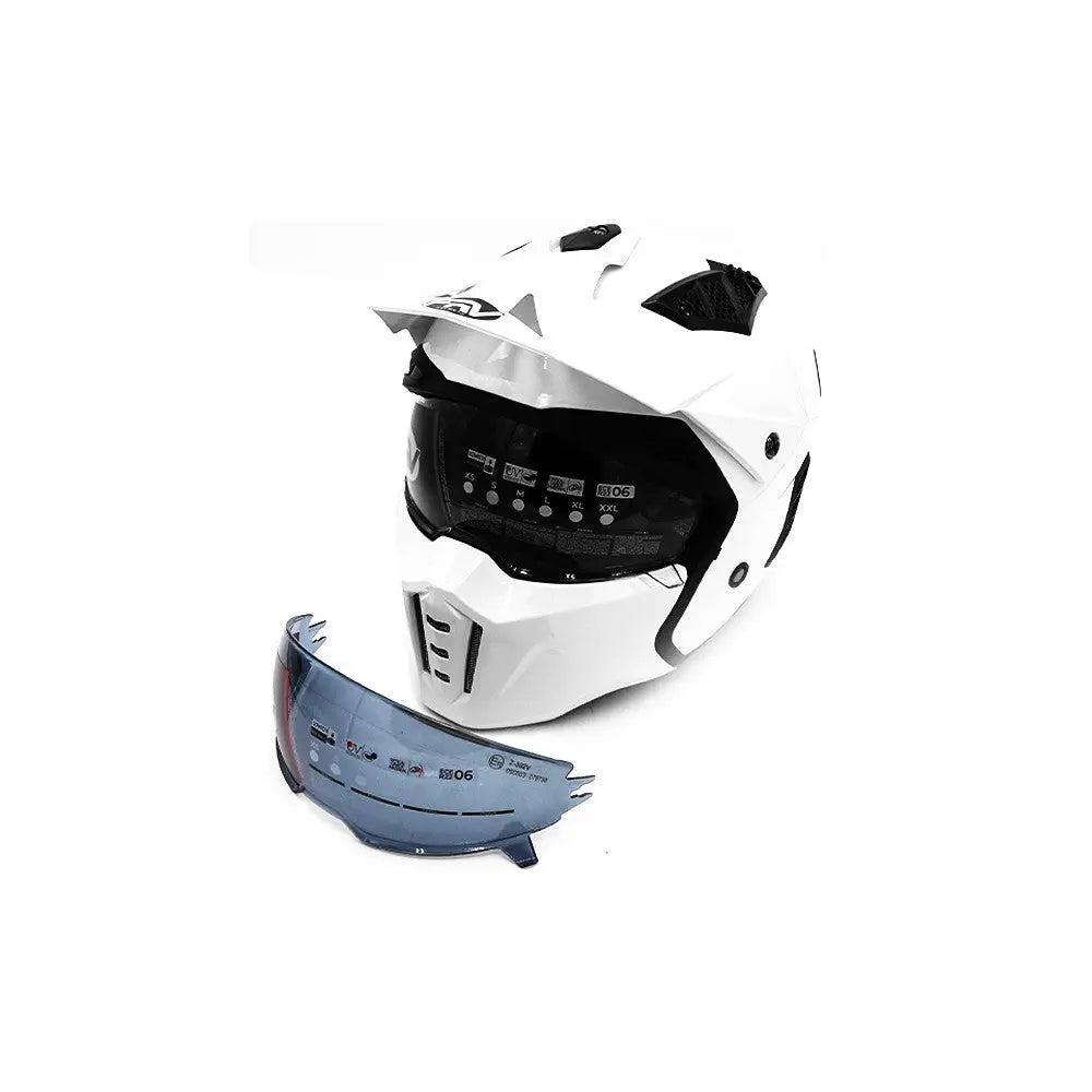 Casque street FRV blanc (taille S à XL) (M) Over Watt