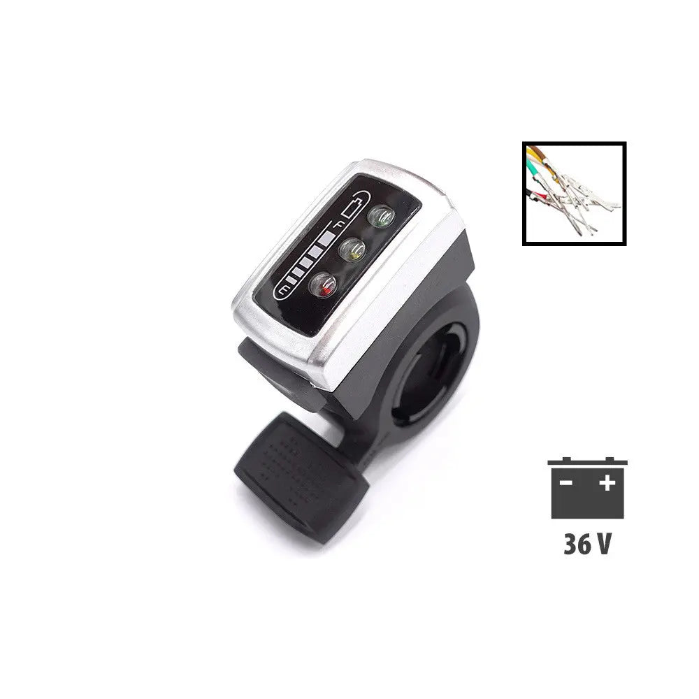 Gachette accelerateur indicateur batterie 36V Over Watt