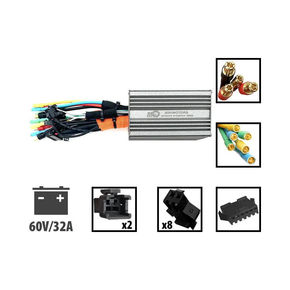 Controleur Dualtron Victor Luxury Plus 60V 32A Over Watt