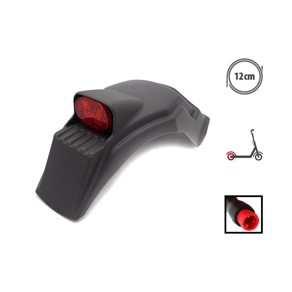 Garde boue arriere Dualtron Togo avec LED GRIS Over Watt