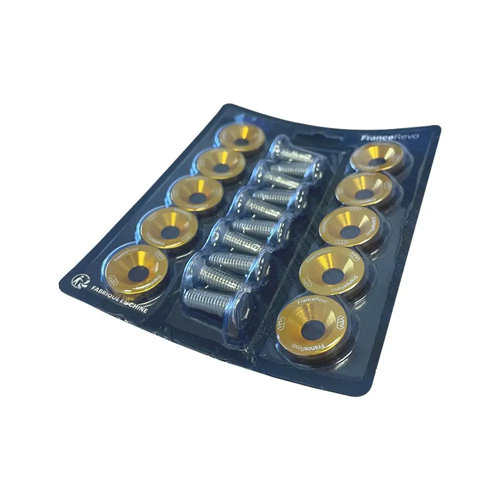 Rondelles de deck x10 (8 couleurs) (Jaune) Over Watt