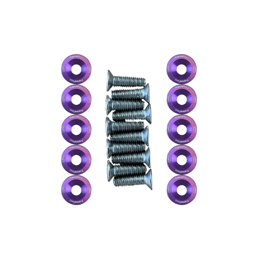 Rondelles de deck x10 (8 couleurs) (Violet) Over Watt