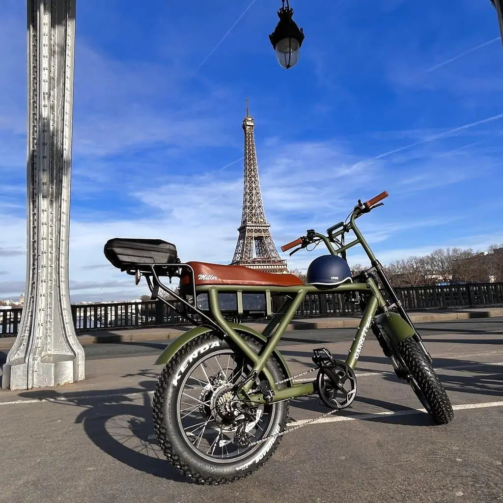 Vélo Électrique Biplace Cargo Garrett Miller X Garrett Miller