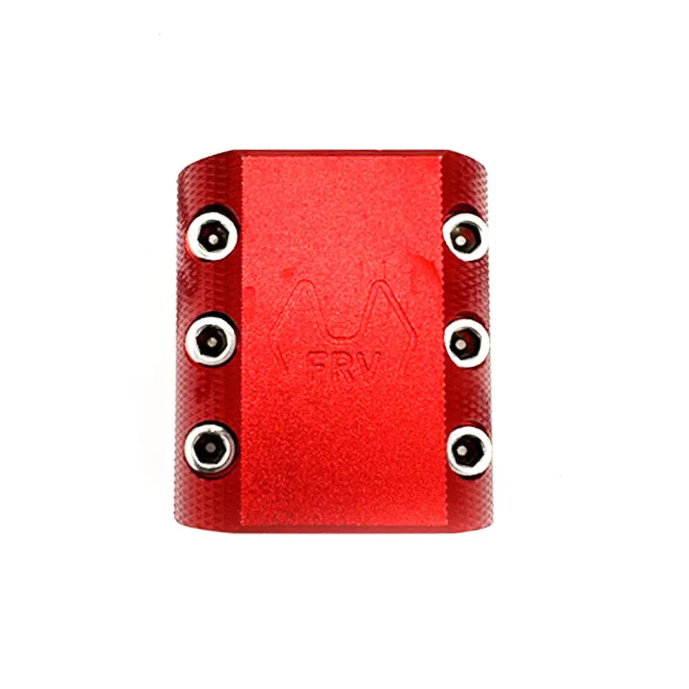 Collier serrage potences Dualtron 6 vis (Rouge) Over Watt