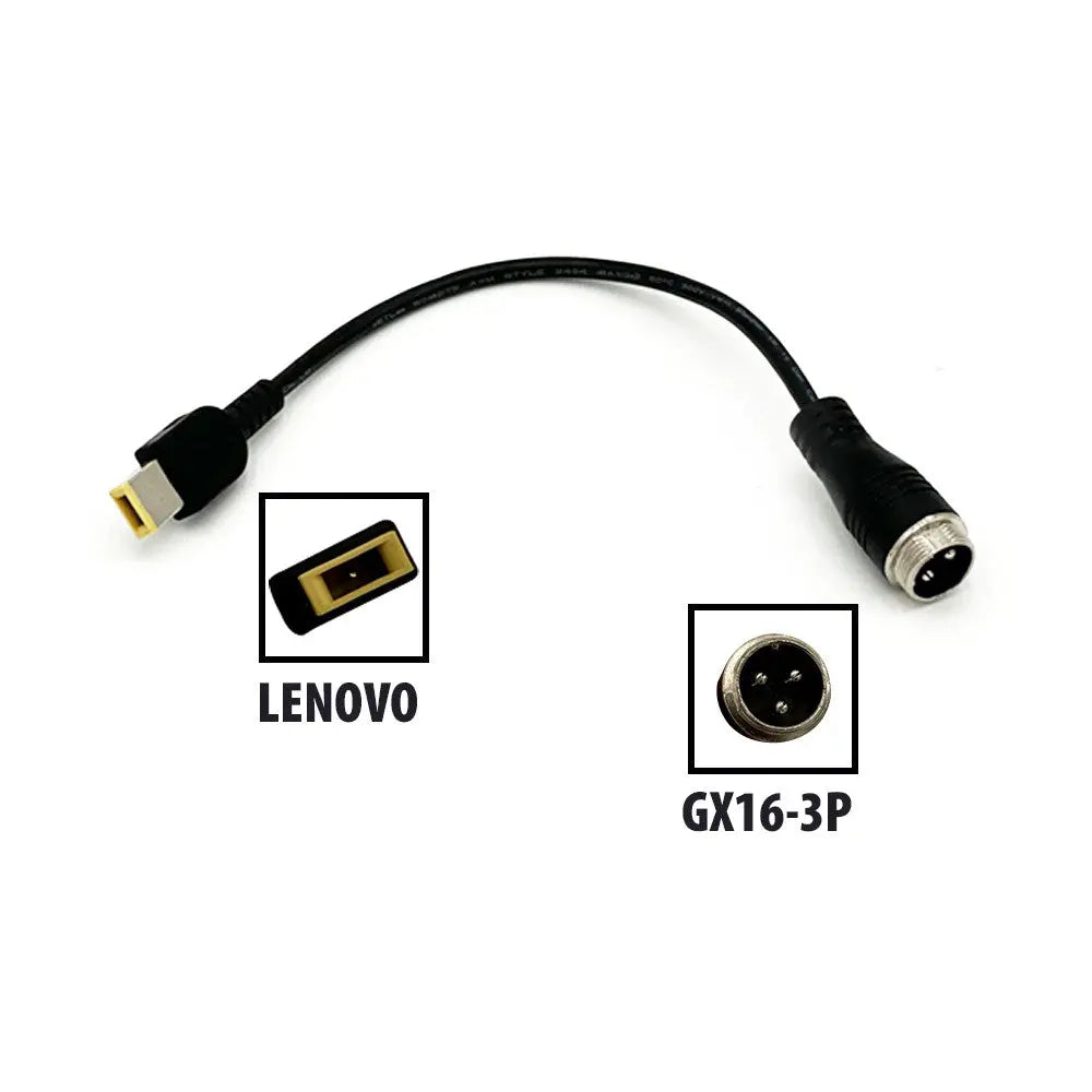 Adaptateur chargeur tous modèles (GX16 3P - Prise Lenovo) Over Watt