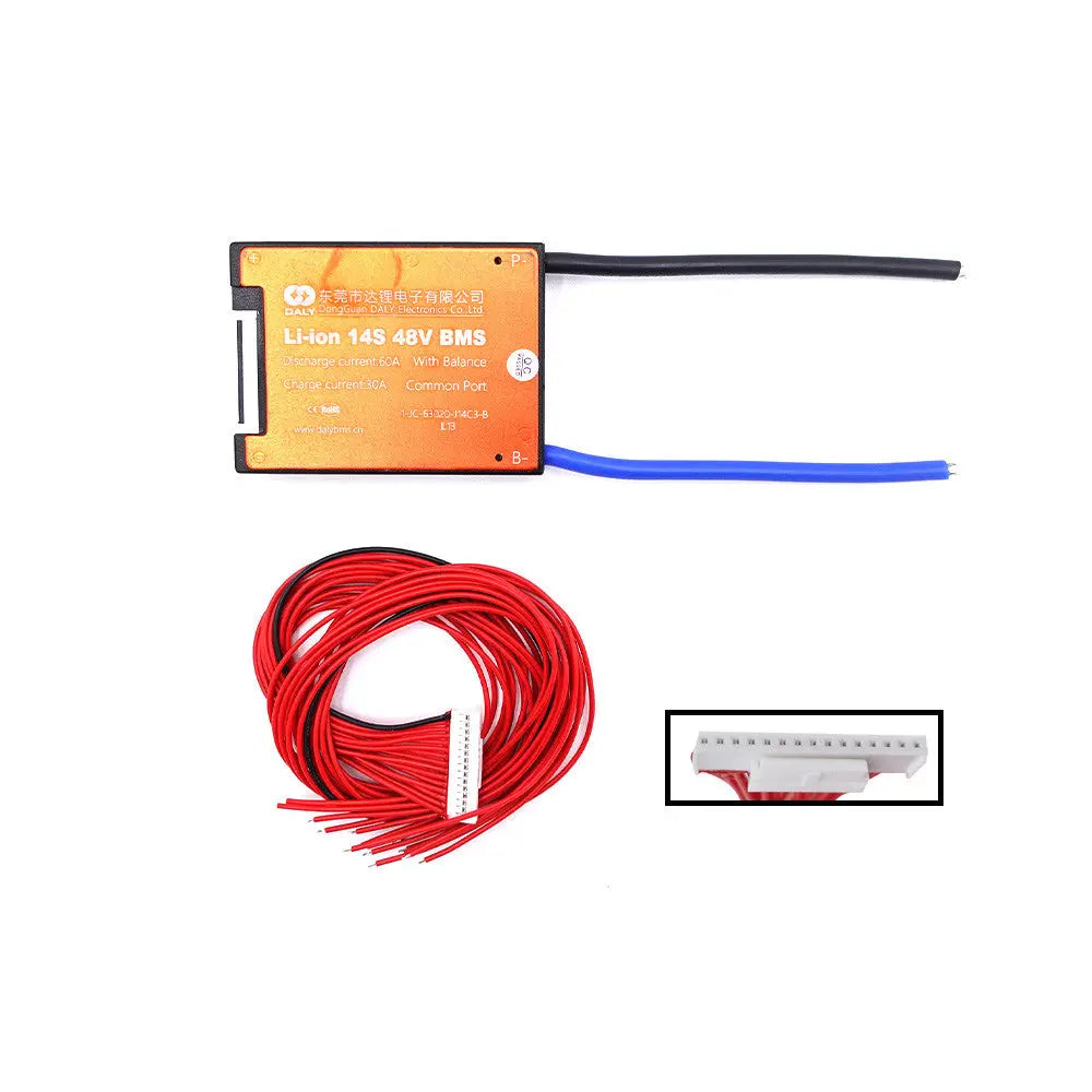 BMS Dali 52V 14S 60A Over Watt