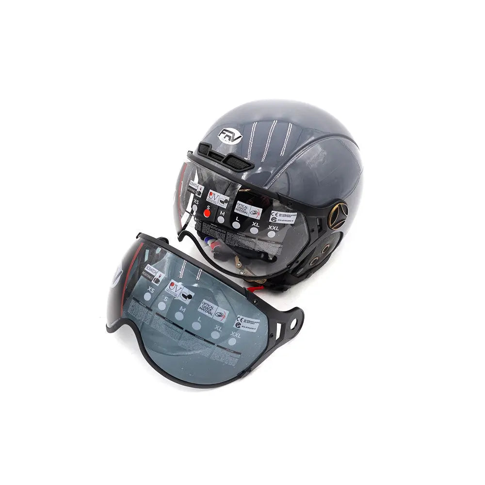 Casque JET FRV Gris (taille S à XL) (M) Over Watt