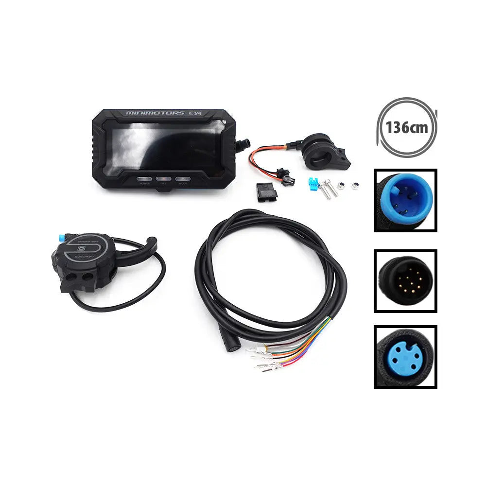 Kit display et accelerateur Eye 4 Dualtron connecteur etanche Over Watt