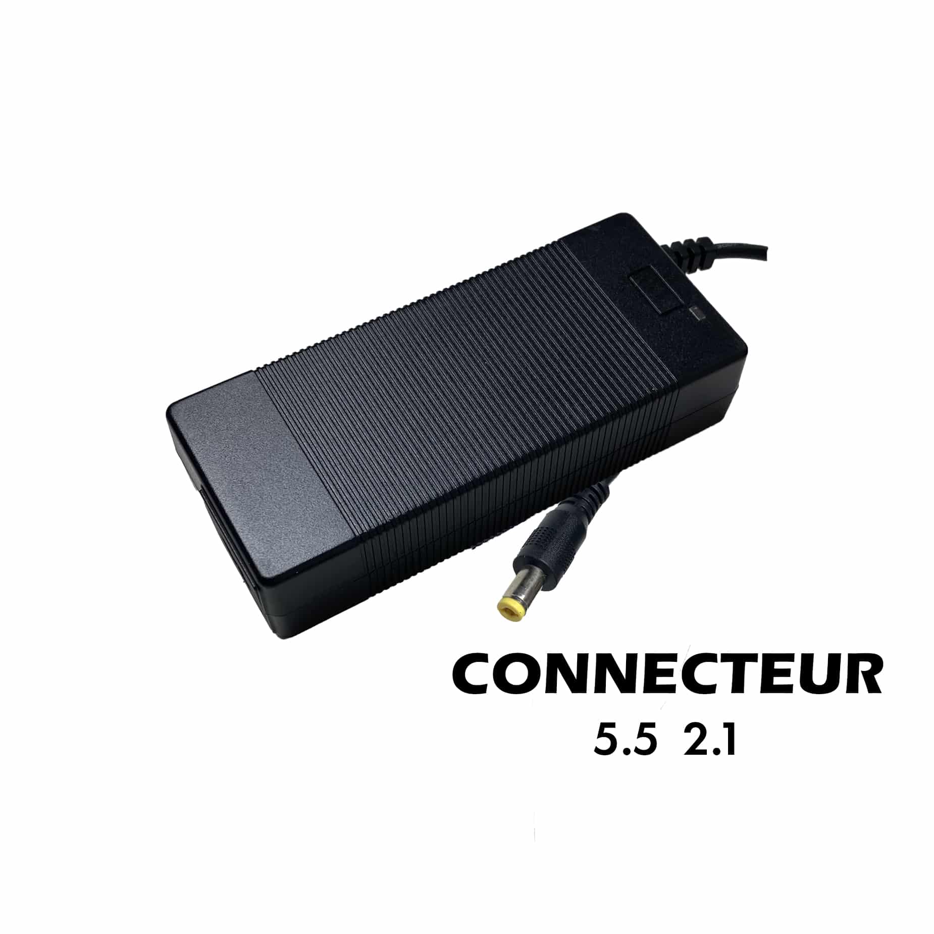 Pack Chargeur 24V ➡️ 29.4V / 2A (connecteur DC 5.5*2.1mm) Over Watt