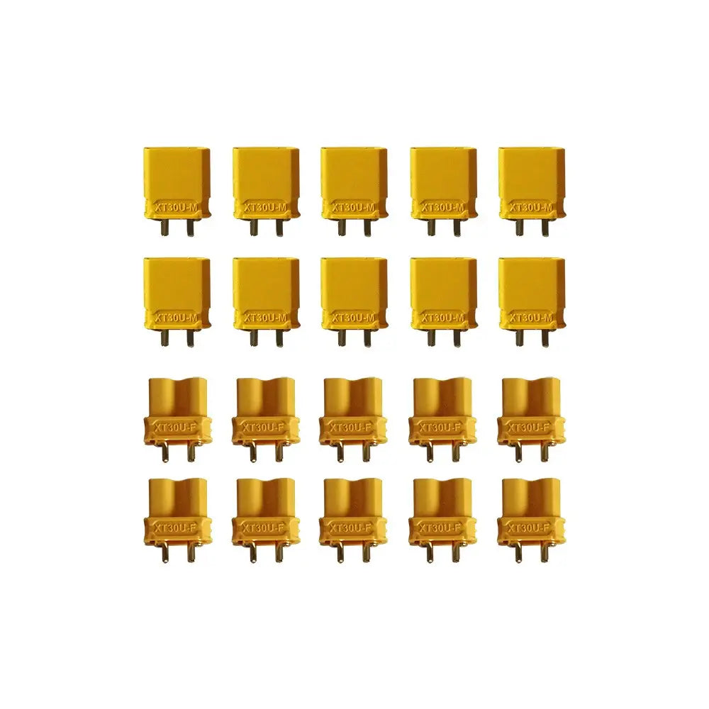 Prises XT30 Male et Femelle X20 Pcs Over Watt