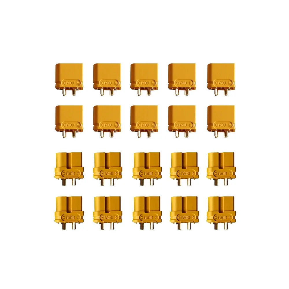 Prises XT60 Male et Femelle X20 Pcs Over Watt