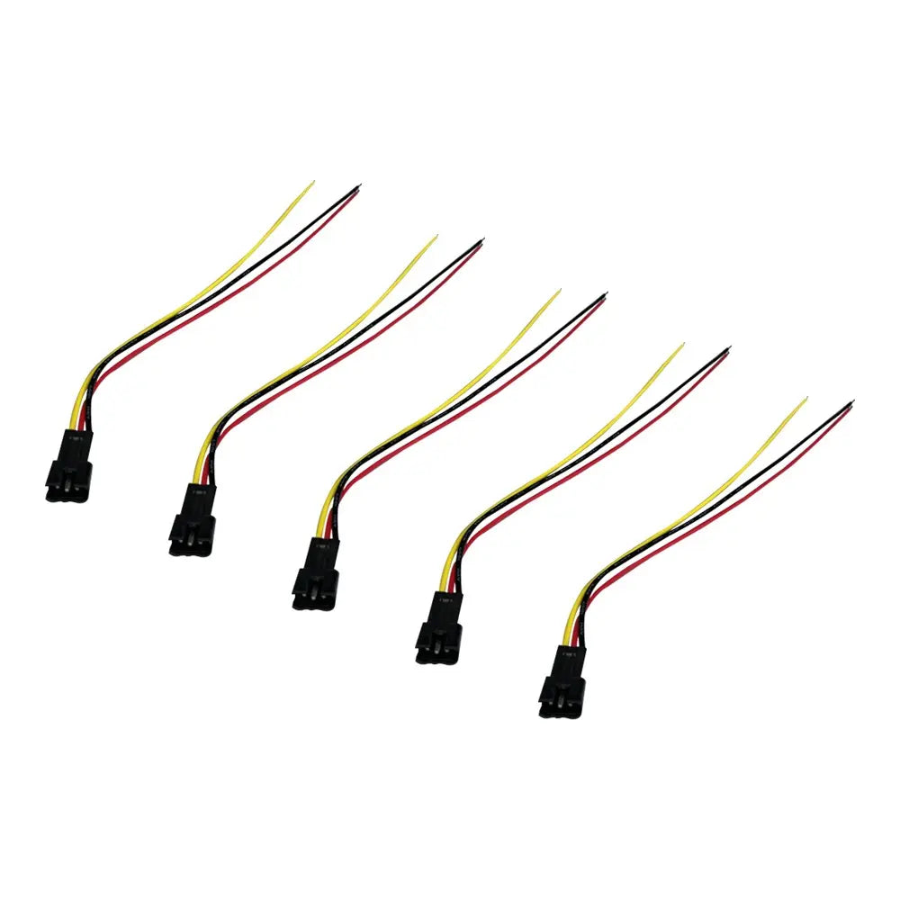 Prise JST 3 pin avec câble mâle x5 Over Watt