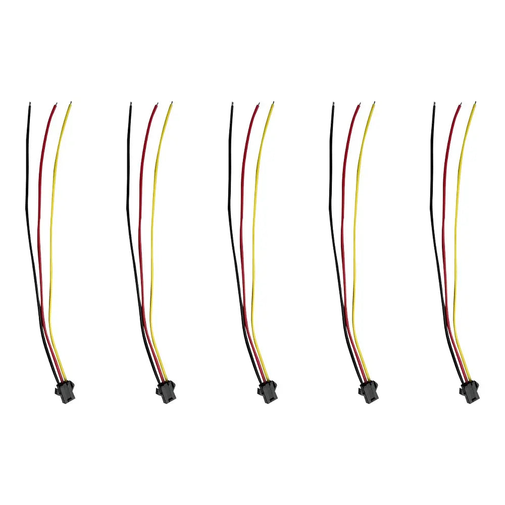 Prise JST 3 pin avec câble femelle x5 Over Watt