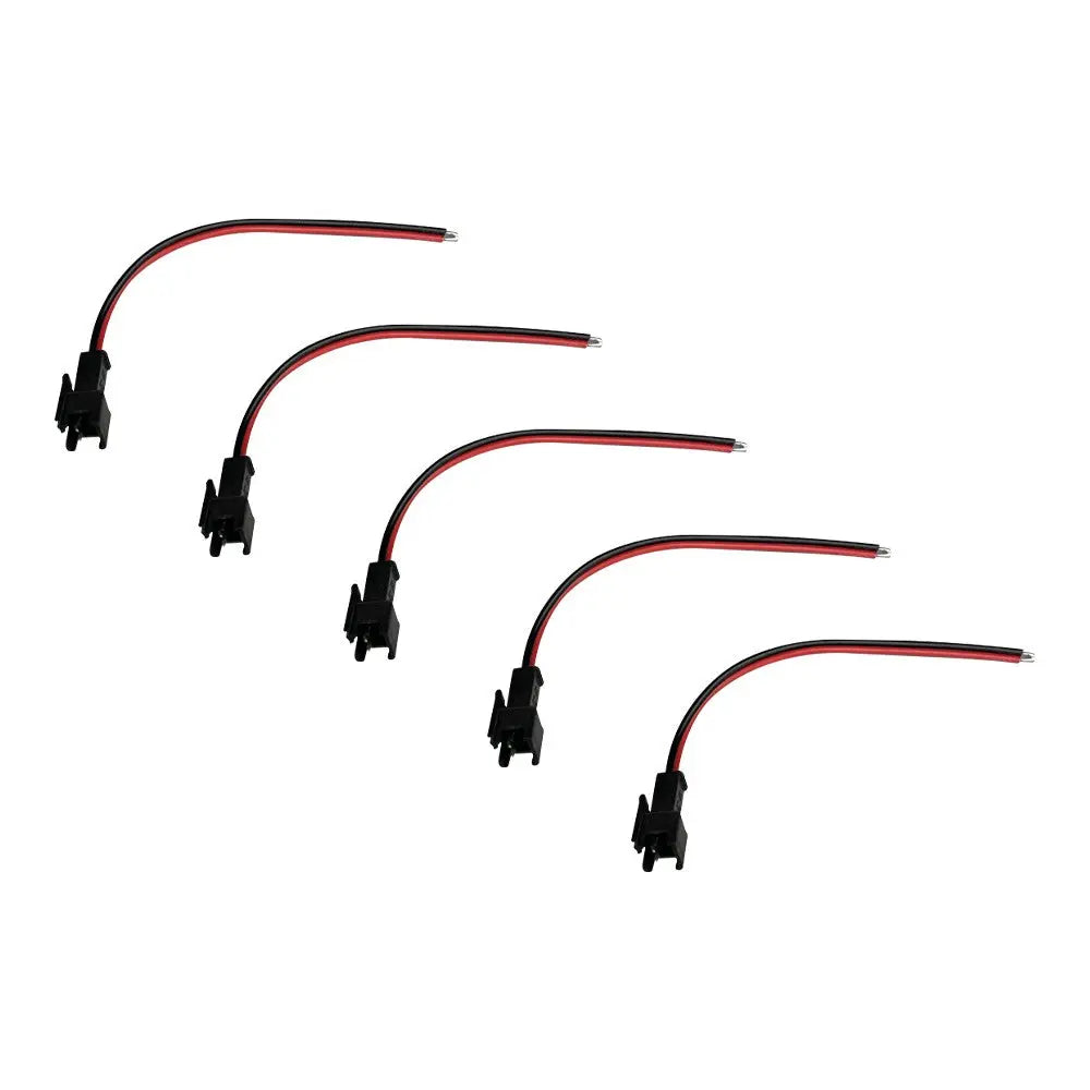 Câble prise JST 2 pin mâle x5pcs Over Watt