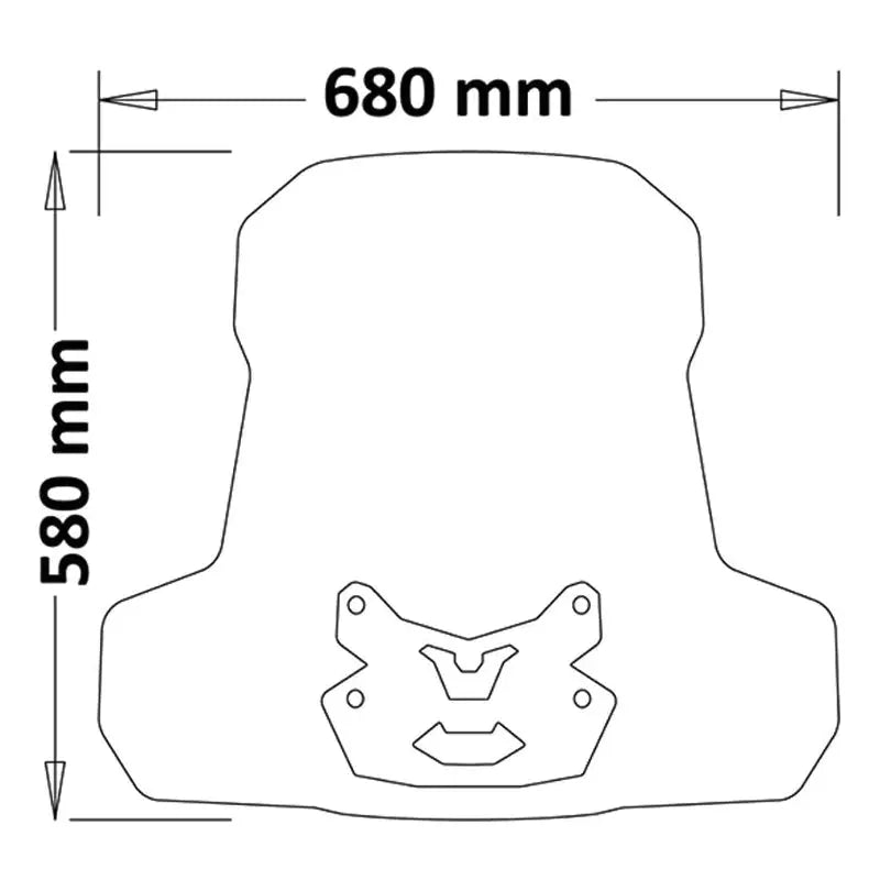 Pare-brise Isotta pour Super Soco CPX V moto