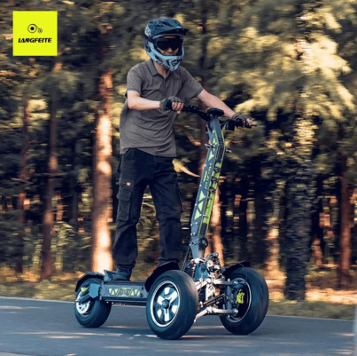 Trottinette Électrique Langfeite 3 Roues GT3 Langfeite
