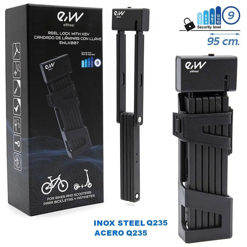 ANTIVOL VELO PLIABLE/PLIANT A CLE Over Watt