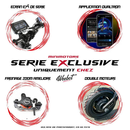 Trottinette Électrique Dualtron Forever Limited Minimotors