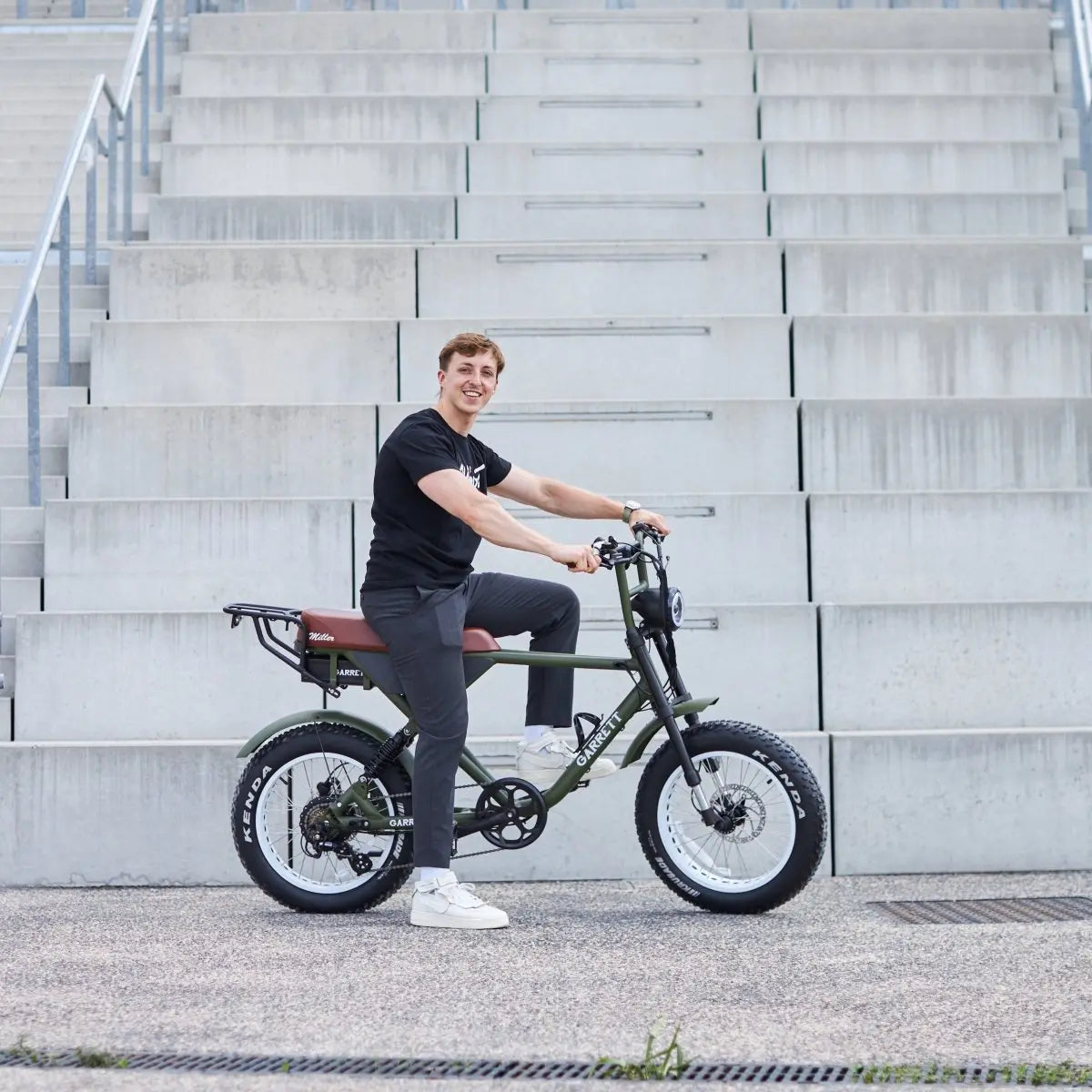 Vélo Électrique Biplace Cargo Garrett Miller Z Garrett Miller