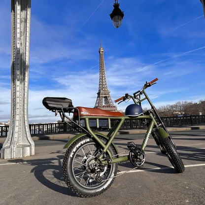 Vélo Électrique Biplace Cargo Garrett Miller X Garrett Miller